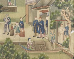 Carta de parati cinese N°7 - carta da parati xviii secolo