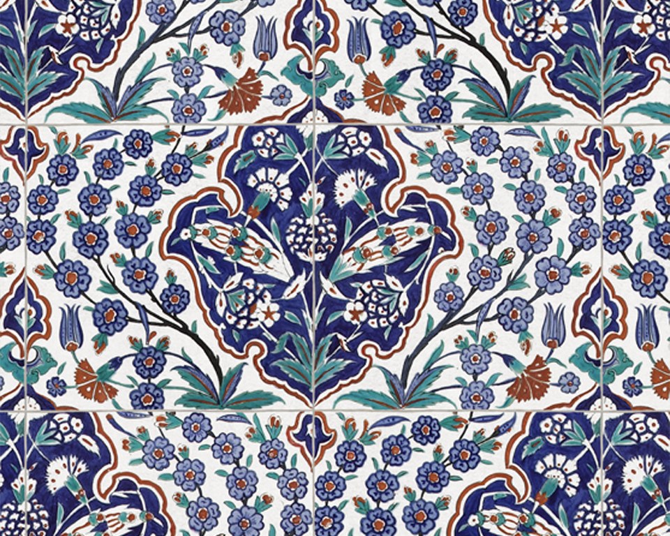 Orientale Ceramica-2  - Carta da parati