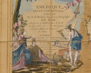 America 1788 - carta da parati xviii secolo