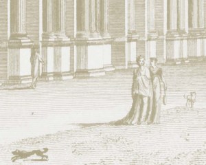 Stampa di Parigi  - carta da parati paris