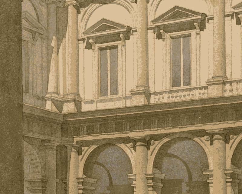 Palazzo Farnese - carta da parati