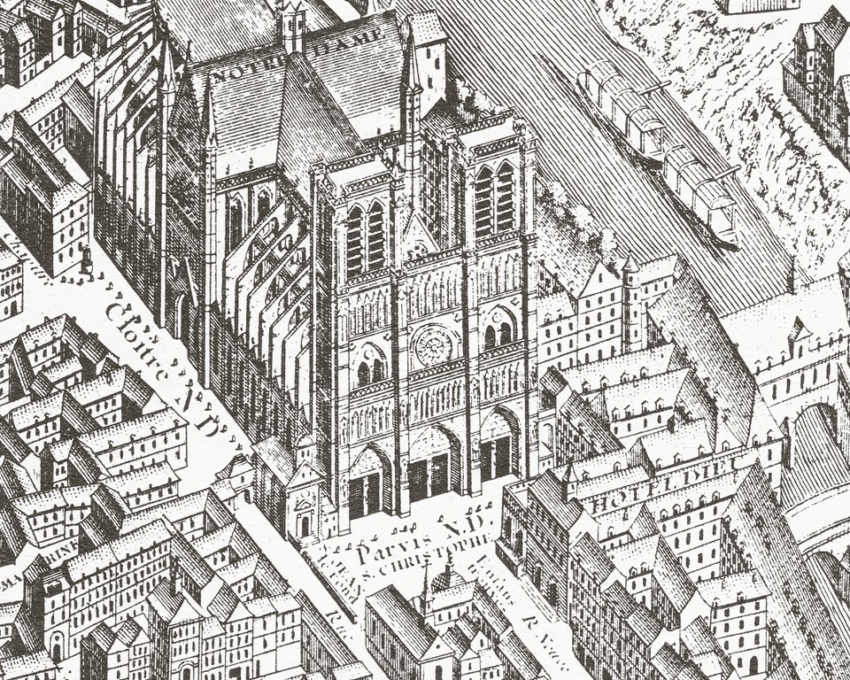 Paris 1739 - carta da parati