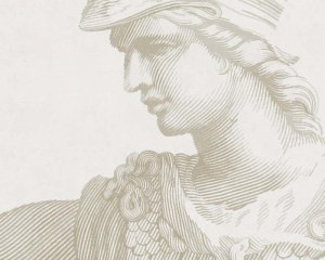 Statua antica - carta da parati antico neoclassico