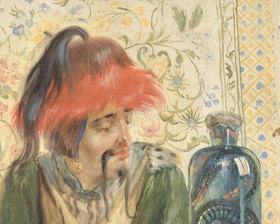 Pannelli Singerie N°2/7 - Pannello decorativo