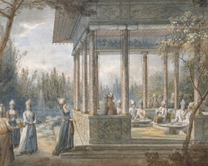 Scene Turco 2/2 - carta da parati esotico