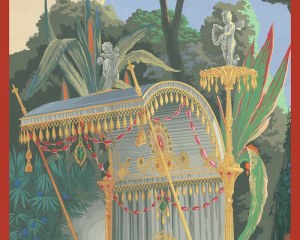 Desfossé  - carta da parati antico neoclassico