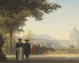 La Villa Pamphili  - carta da parati paesaggio