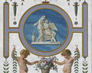 Psyché 2/4 - carta da parati antico neoclassico