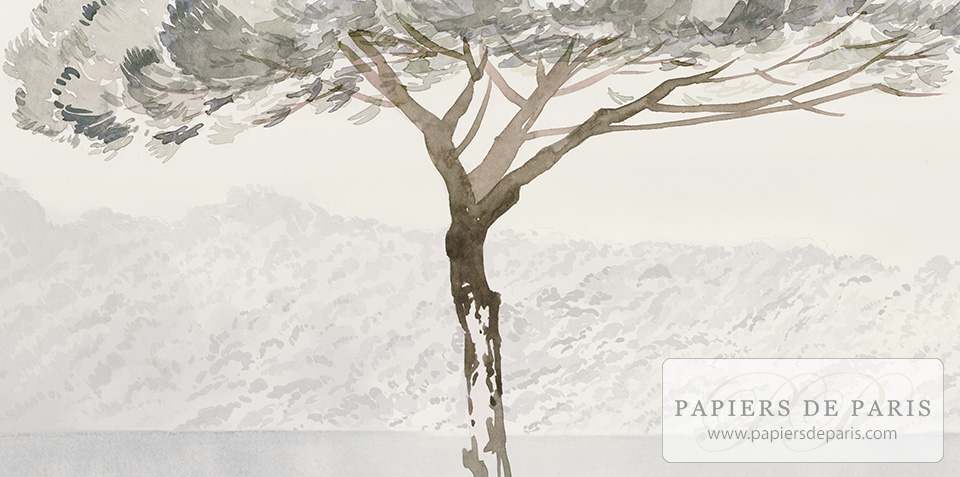 Papier peint panoramique - Parasol- Papiers de Paris