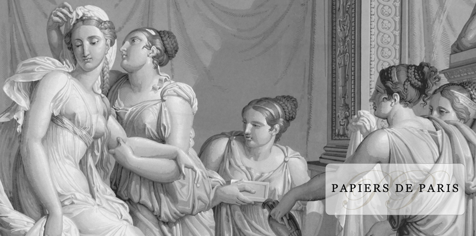 Papier peint Psyché au bain- Papiers de Paris