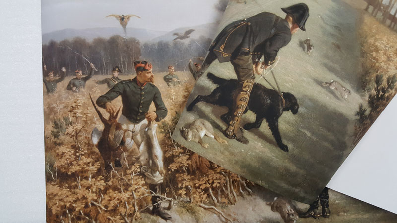 Copie toile de maitre