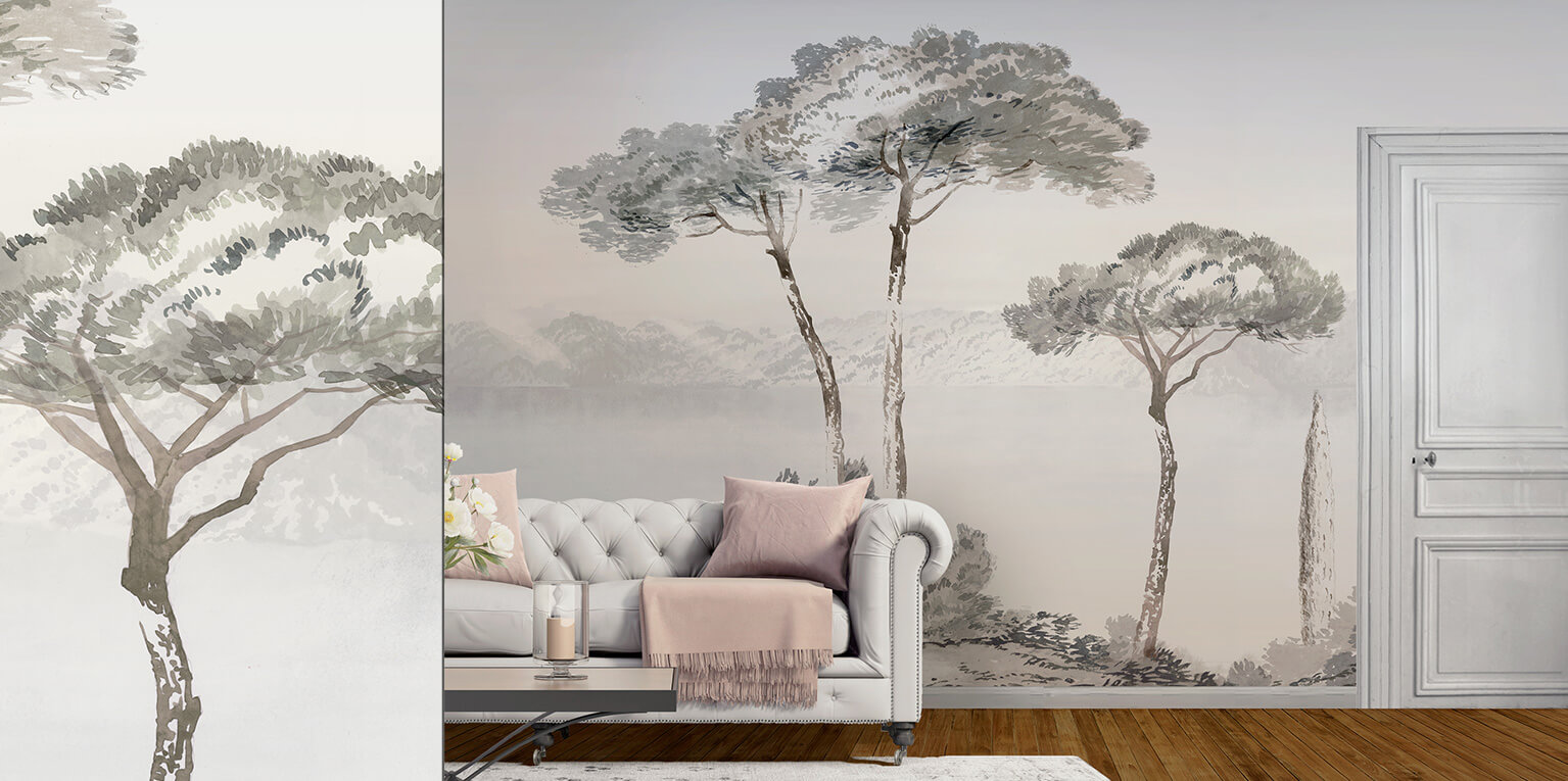 Fashion Wallpaper Panels and Murals The Art For Home Interiors