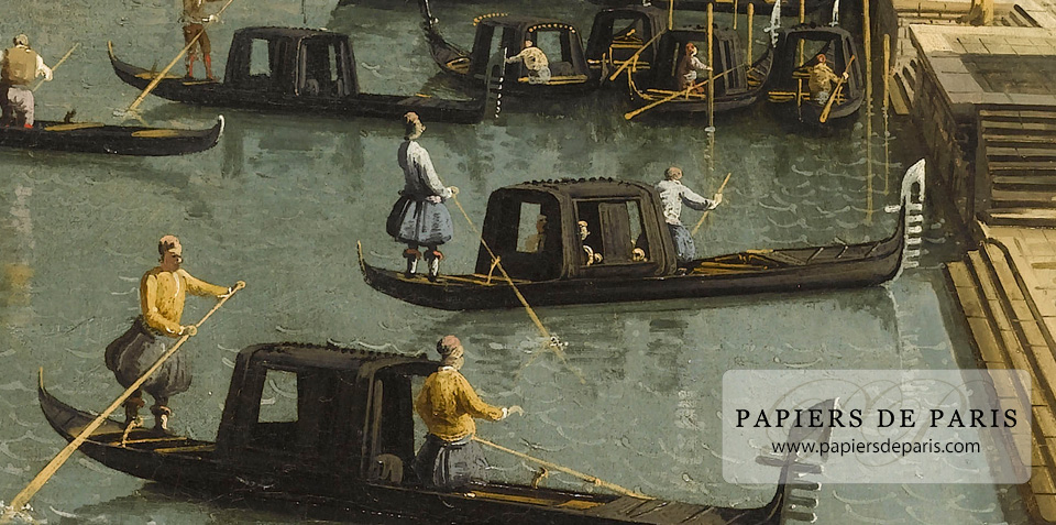 Papier peint panoramique Canaletto Venise Papiers de Paris