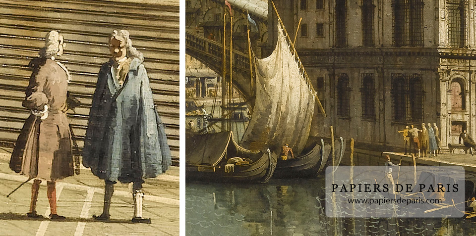 Papier peint panoramique - Venise  Canaletto- Papiers de Paris