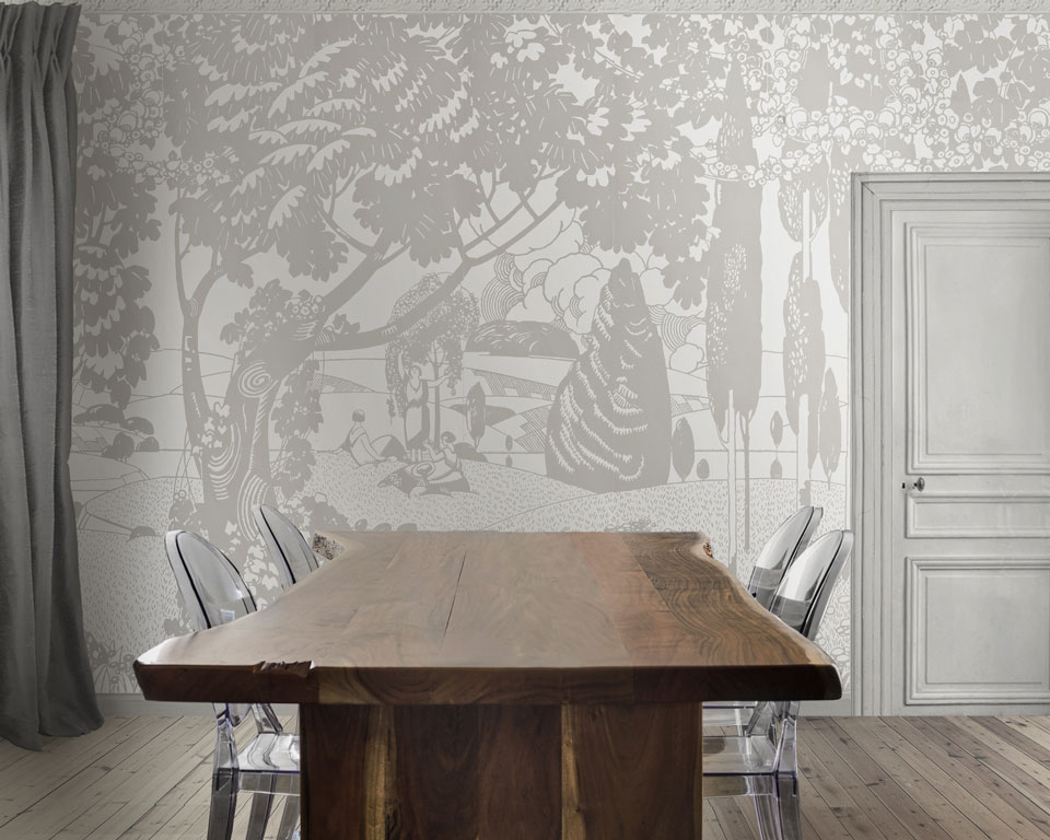 Panoramique Art-Déco - Papier peint - Papiers de Paris