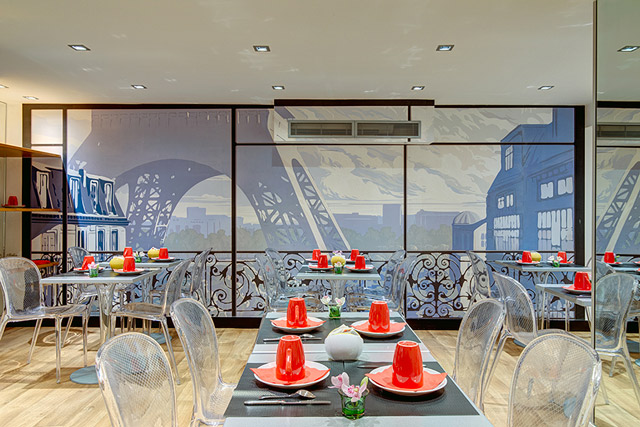 Decor mural - restaurant 