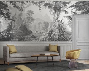L'Eden - 1861- Papier peint panoramique