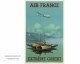 Affiche air France 1950- Extreme Orient