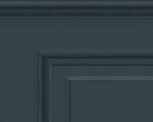 Soubassement Français- Papier peint - Bleu vert