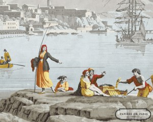LES VUES D'ITALIE - Variation 3 - papier peint