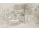 Jardins  d'Arcueil 1/2- Papier peint