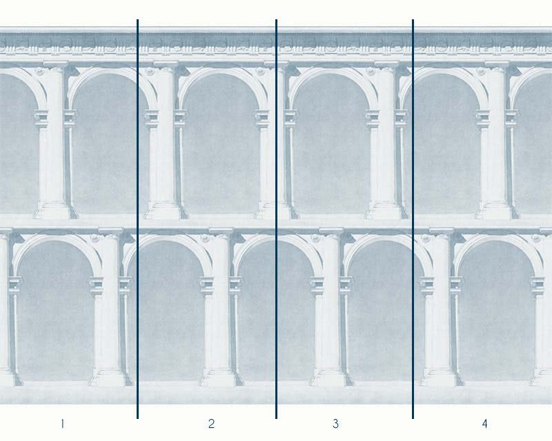 Arches et Colonnes /2 - Papier peint