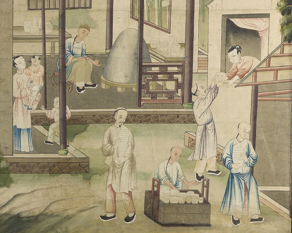 Papier peint chinois N°6 - Panneau décoratif