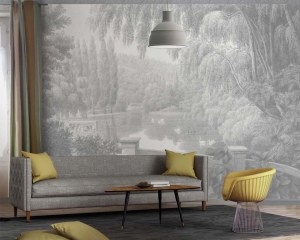 Lac des cygnes 2 - Papier peint