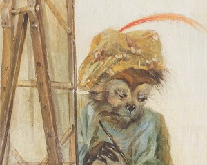 Panneaux Singerie N°5/7 - Panneau décoratif