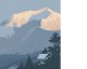 Mont Blanc - Papier peint