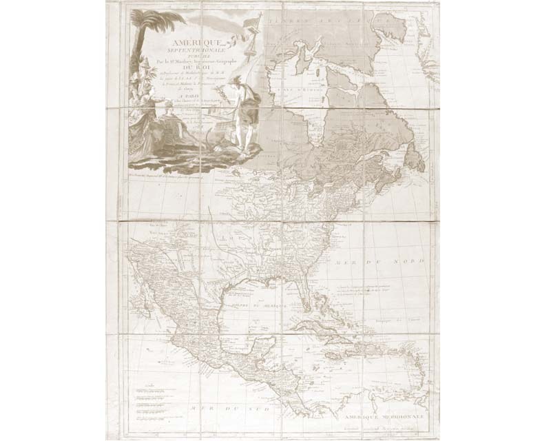 America 1788 - Papier peint