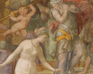 Fresque Renaissance 1/14- Papier peint