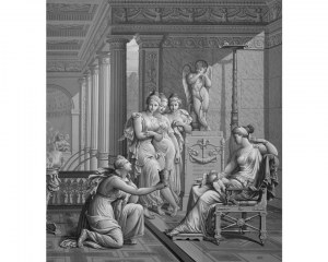 Venus et Psyché  - Papier peint