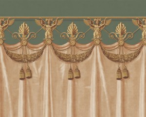 tenture empire 1 - Papier peint
