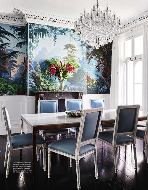 Scenic mural wallpaper - AD Architectural Digest 