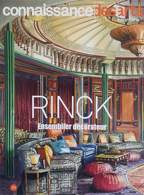 Mural Wallpaper - Press Connaissance des arts RINCK interior designer