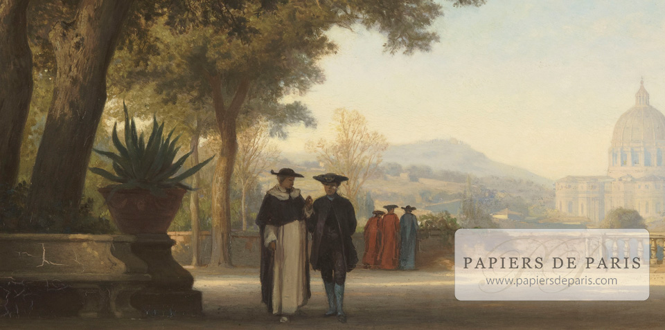 Papier peint panoramique - Villa italienne - Papiers de Paris